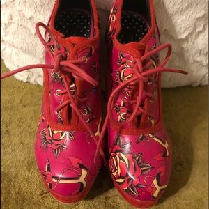 Iron Fist Red Heels Size 8